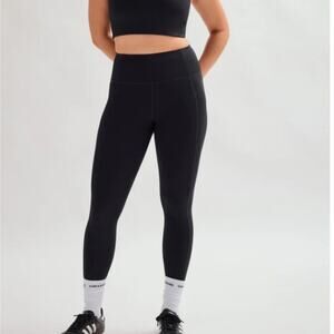 Girlfriend Collective Compressive 7/8 High-Rise Leggings Black Small NWT